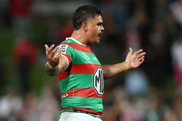 South Sydney Rabbitohs fullback Latrell Mitchell.