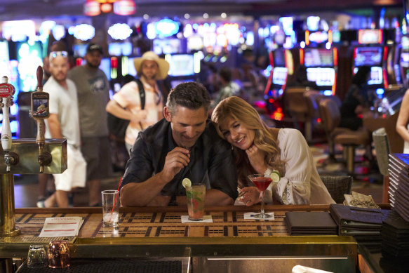 Podcasters wanted a film or TV deal: Eric Bana and Connie Britton in the Netflix series Dirty John.