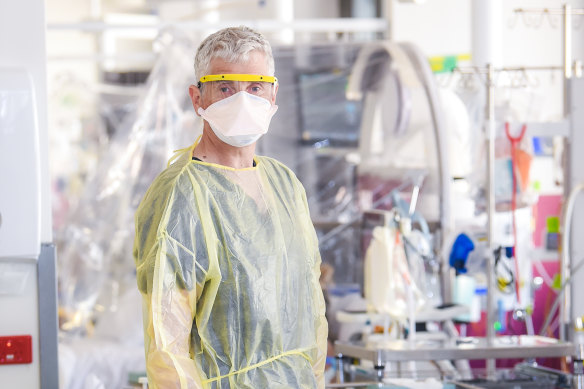 Professor Craig French, director of intensive care with Western Health.