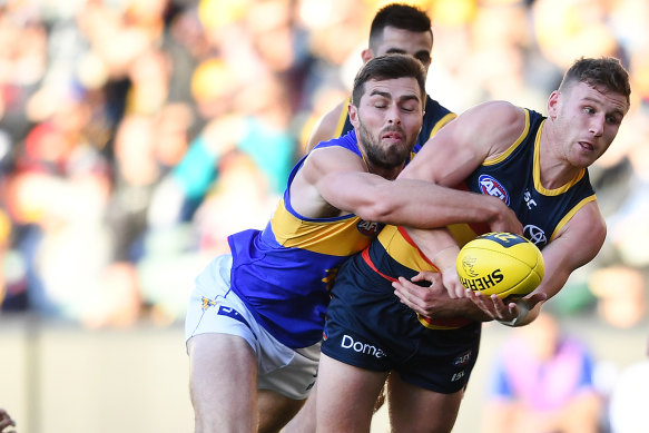 West Coast's Fraser McInnes spent a long time on their list for few games.