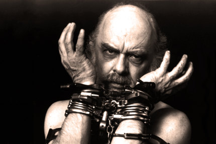 James Randi. conjuror and charlaton-buster, sceptic.