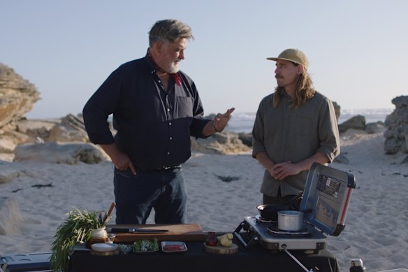 Matt Preston in WA’s Margaret River for his new series Plating Locally.