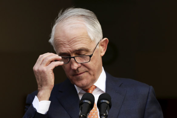 Malcolm Turnbull was left with few places to go when he returned as leader.