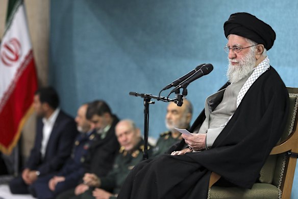 Le chef suprême iranien Ayatollah Ali Khamenei en mars.