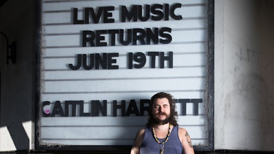 The Lansdowne owner Jake Smyth. 