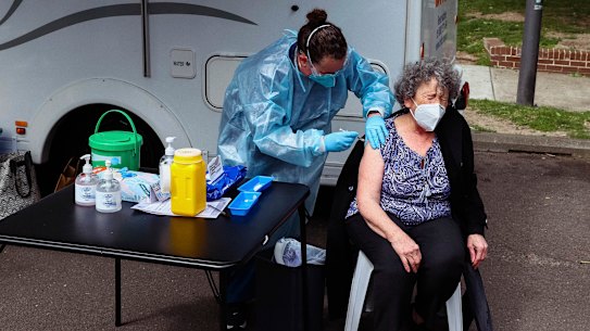 A legal challenge has been mounted against the state government over COVID-19 vaccinations. 