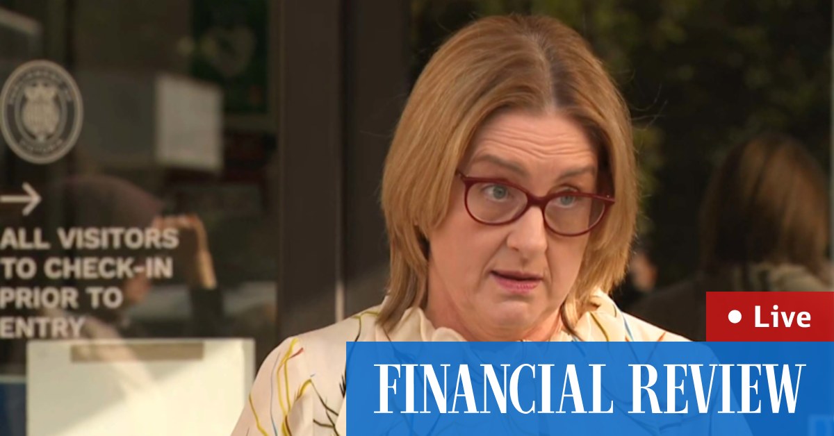 Allan clashes with reporter as CFMEU pressure mounts