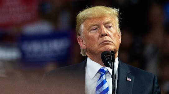 You could tell it was a disastrous day for Trump. He kept quiet