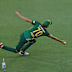 South Africa fastbowler Marco Jansen took this spectacular one-handed catch.
