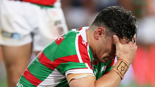 James Roberts is out of South Sydney's grand final qualifier against Canberra.