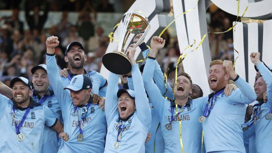 England have toppled New Zealand to become world champions.