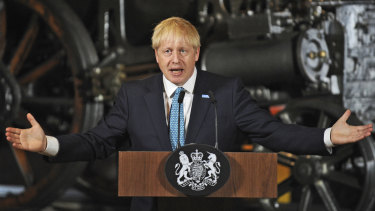UK Prime Minister Boris Johnson.