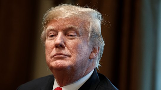 US President Donald Trump is always looking to get paid.