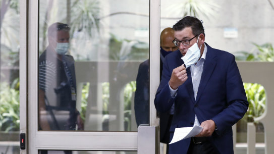 Masks will be coming off in outdoor spaces.