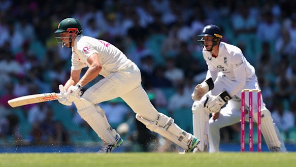 Under pressure: Cameron Green.