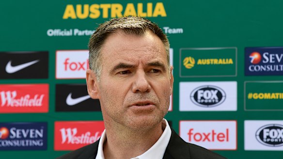Matildas coach Ante Milicic.