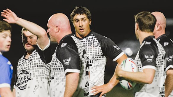 Tom Learoyd-Lahrs takes a breather.