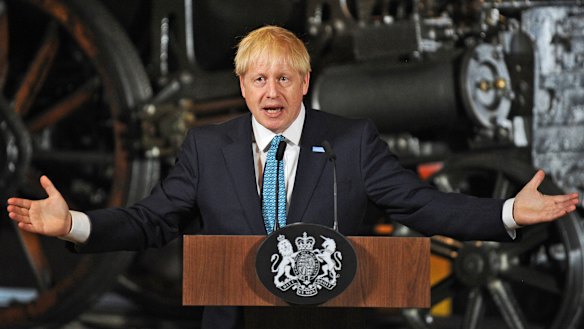 UK Prime Minister Boris Johnson.