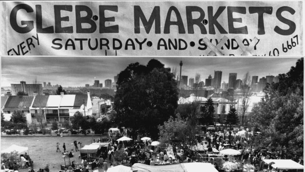 The historic Glebe Markets have been synonymous with the suburb for decades.