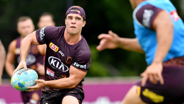 Brodie Croft will line up as halfback in Saturday's trial match against the Cowboys.