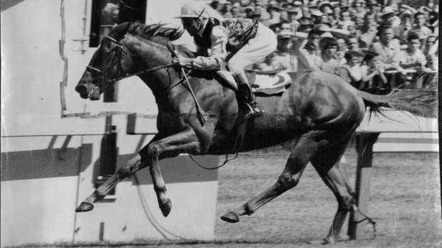 The flying Todman set a high standard when he won the inaugural Golden Slipper in 1957.