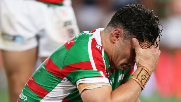 James Roberts is out of South Sydney's grand final qualifier against Canberra.