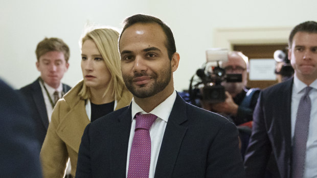 George Papadopoulos, the former Trump campaign adviser who triggered the Russia investigation.