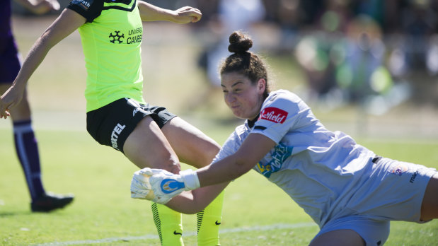 Melissa Maizels is back in Canberra - and this time she is back on the home team.