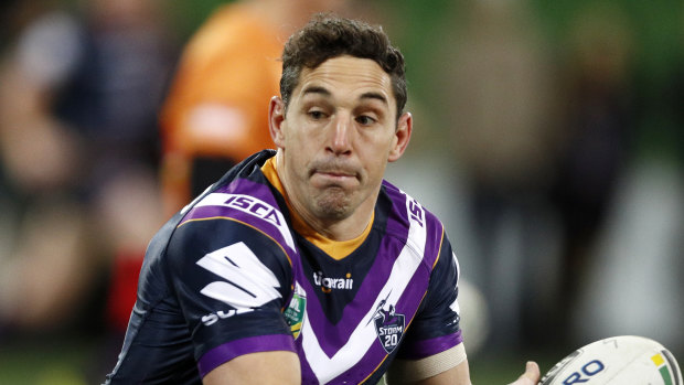 Milestone man: Billy Slater might be playing his last game of rugby league.