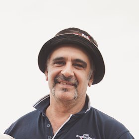 Fortunato Foti, pictured, says safety procedures were followed and no one was injured after a barge of fireworks malfunctioned.