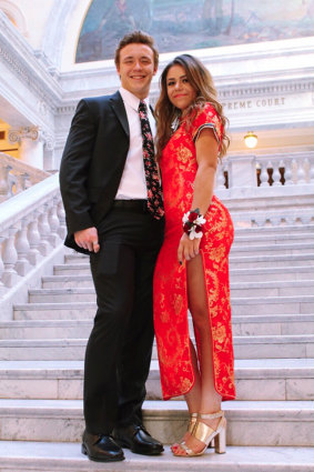 Keziah Daum, an 18-year-old American high school student, sparked unlikely outrage by wearing  a cheongsam dress to her prom.