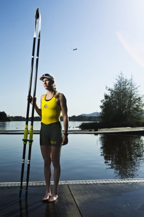 Australian rower Kim Brennan.