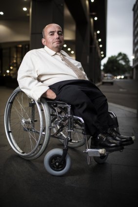 Disability activist Craig Wallace.