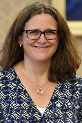 Cecilia Malmstrom calls Australia is a 'like-minded friend'.