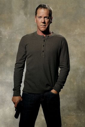 Kiefer Sutherland as Jack Bauer in 24.