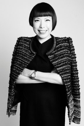 Editor-in-chief of Vogue China, Angelica Cheung.