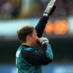 Mark Bosnich was fined for performing the Nazi salute during the Tottenham v Aston Villa game in 1996.