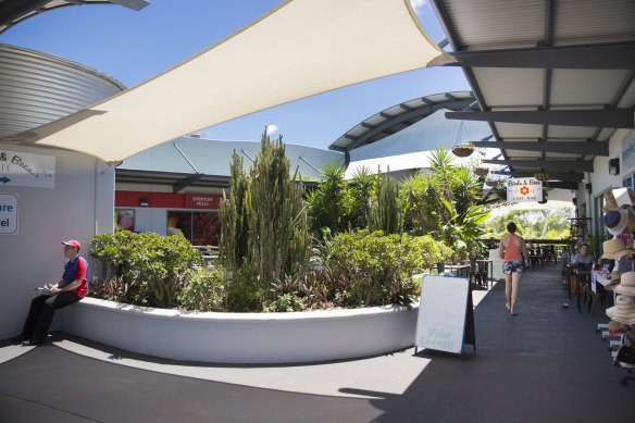 Local shops, such as these at Everton Hills, are an important part of the social fabric.