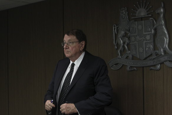 Former Supreme Court judge and ICAC assistant commissioner Anthony Whealy.