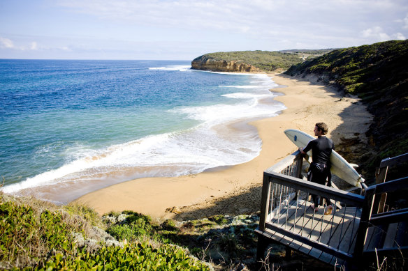 Nearby beaches are a big drawcard.