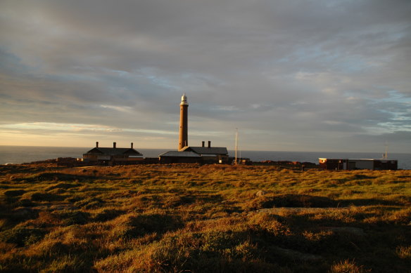 Gabo Island, a windswept outpost. Its lighthouse, now fully automated, is the second tallest in Australia. 