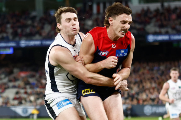 If defender Jake Lever can recapture his best form it will go a long way to reviving Melbourne’s premiership prospects.