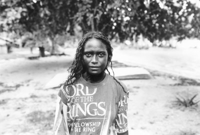 Bougainville Portraits: a Jon Lewis work at the National Museum of Australia.