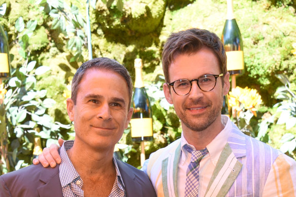 Janetti in 2019 with his husband, TV personality Brad Goreski.