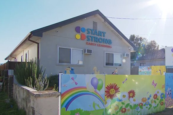 The Start Strong Early Learning Centre in South Wentworthville.