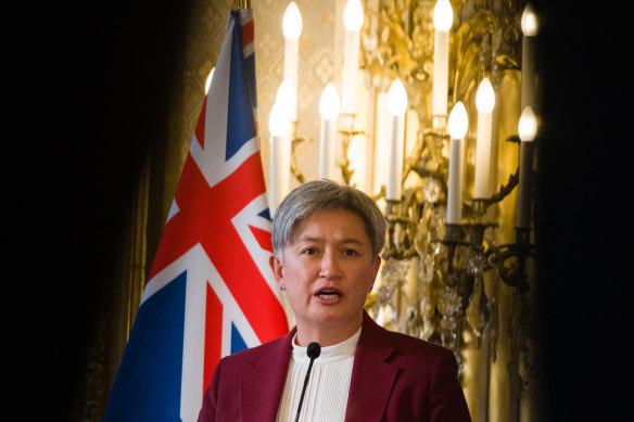 Penny Wong spoke about the changes in the relationship between the UK and Australia.