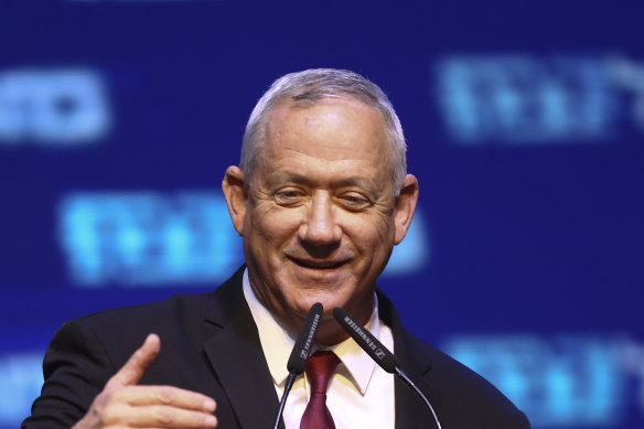 Blue and White leader Benny Gantz led his party to strong result, equalling Netanyahu's Likud party with a likely 32 seats.  