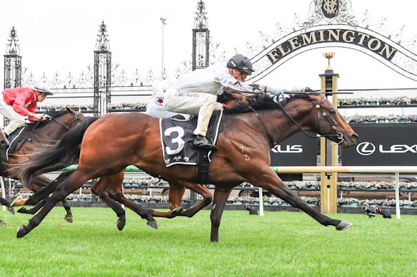 The Next Episode, trained by Ciaron Maher and ridden by Mark Zahra, is favourite for the Coolmore Stud Stakes.