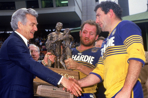 The Eels haven't won a competition since the late Bob Hawke was prime minister.