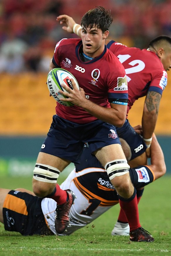 Liam Wright of the Reds.